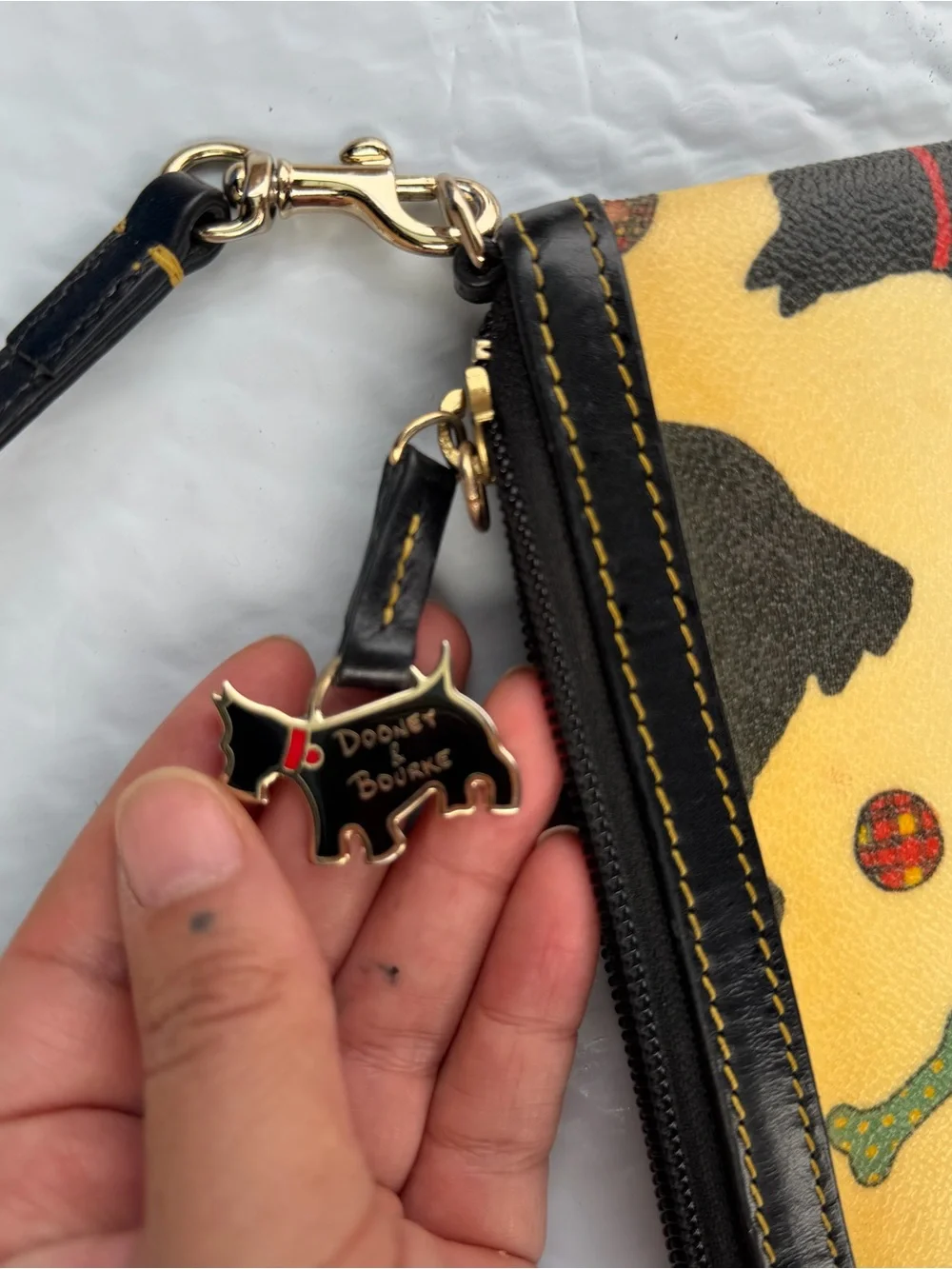 Dooney & Bourke some discoloration